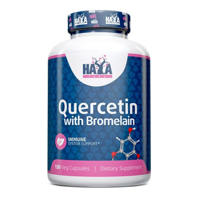 HAYA LABS Quercetin with Bromelain / 120 Vcaps
