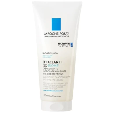 La Roche-Posay Effaclar Н Iso-Biome Успокояващ измиващ крем 200 мл