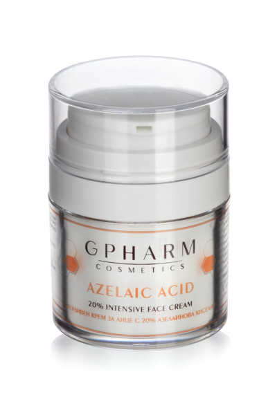 Интензивен крем за лице с 20% азелаинова киселина Gpharm 30 мл