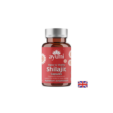 Шилажит (хималайски) Енергия, издръжливост и метаболитна подкрепа 800 mg, 60 капсули