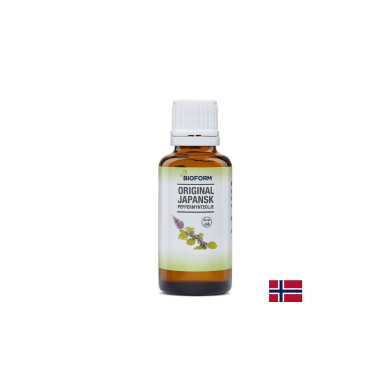 Болкоуспокояващо, при настинка и гадене - Масло от японска мента, 30 ml капки
