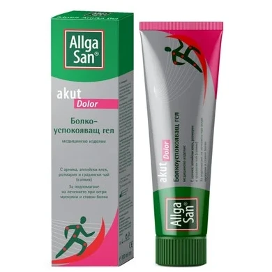 Allga San Akut Dolor Болкоуспокояващ гел х100 мл Naturprodukt