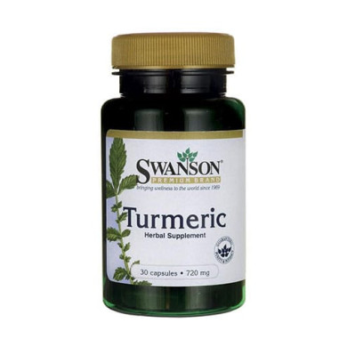 SWANSON Turmeric 720mg. / 30 Caps.