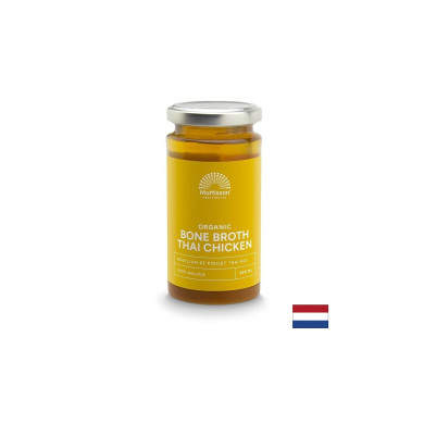 Пилешки костен бульон - био - Със зеленчуци, подправки и сол, 240 ml