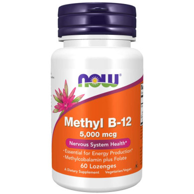 Now - Methyl B-12 5000 Мкг - 60 Дражета