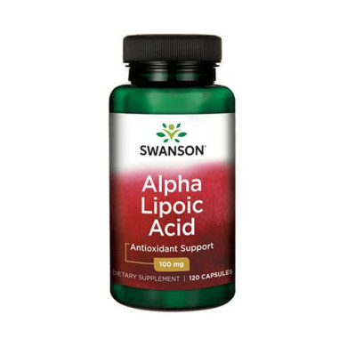 SWANSON Alpha Lipoic Acid 100mg. / 120 Caps
