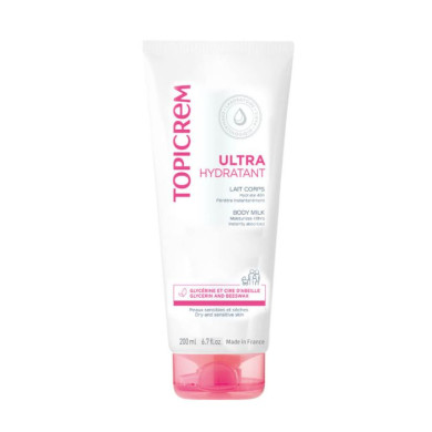 Topicrem Ultra–Moisturizing Body Milk Хидратираща емулсия за тяло 200 мл