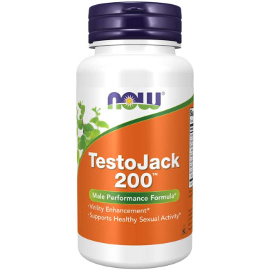 Now - Testo Jack 200 / Дългия Джак- 60 Капсули