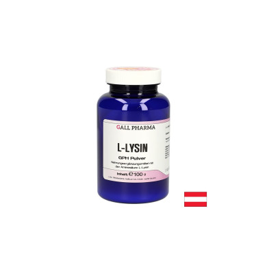 Херпес симплекс, имунно здраве - L-Лизин (L-Lysin), 100 g, прах