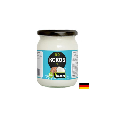 Кокосово масло (нерафинирано) Подходящо за готвене и балансирано хранене 500 ml