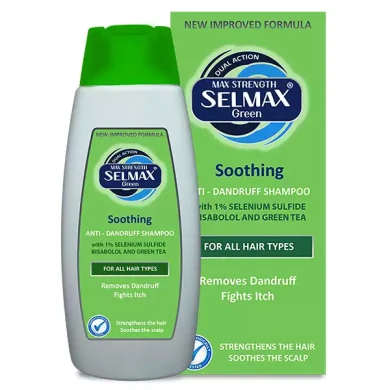 Selmax Green Soothing Dual Action – за всички видове коса 200 мл