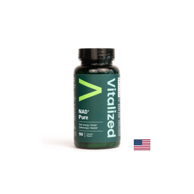 NAD+ Pure, Никотинамид рибозид хлорид 300 mg, 90 капсули, Vitalized