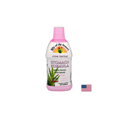Алое формула срещу киселини в стомаха - Aloe Herbal Stomach Formula, 960 ml