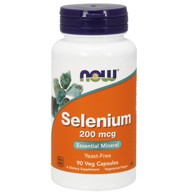 Now - Selenium / Селен 200 Мкг - 90 Капсули