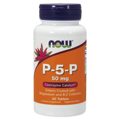 Now - P-5-P Vegetarian / Витамин B-6 50 Мг - 60 Таблетки