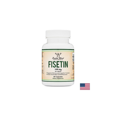 Fisetin/ Физетин, 100 mg, 60 капсули Double Wood