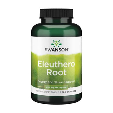 SWANSON Eleuthero Root 425mg. / 120 Caps