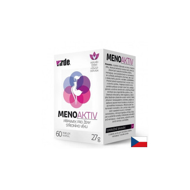 MenoAktiv с червена детелина 300 mg, китайска ангелика 234 mg и салвия 150 mg При менопауза 60 капсули