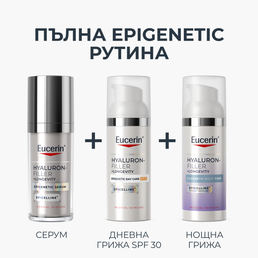 Eucerin® HYALURON-FILLER+Longevity Epigenetic Night Care 