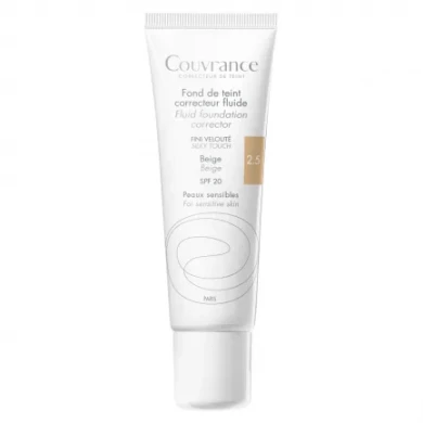 Avene Couvrance Фон дьо тен SPF20 Течен коректор 30 ml - 2.5 Бежов