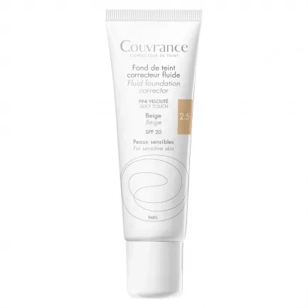 Avene Couvrance Фон дьо тен SPF20 Течен коректор 30 ml - 2.5 Бежов