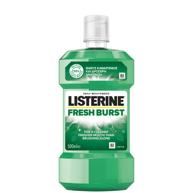 Listerine Fresh Burst Вода за уста х500 мл