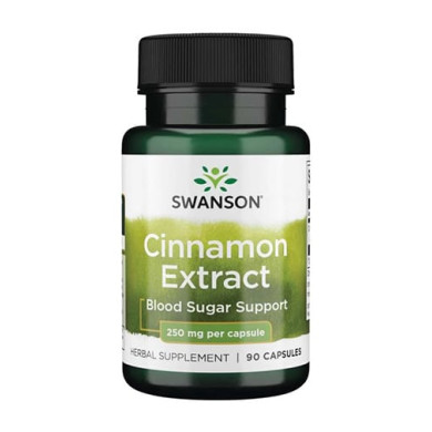 SWANSON Cinnamon Extract 250mg. / 90 Caps.