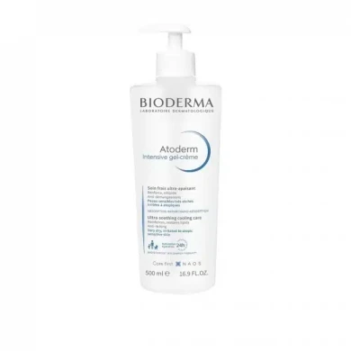 Bioderma Atoderm Intensive Гел-крем ултра-успокояваща охлаждаща грижа 500мл