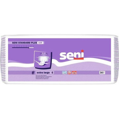Seni Standard AIR Plus *XL, 30бр Универсални пелени за възрастни