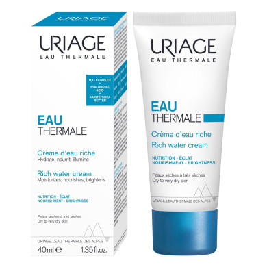 URIAGE EAU THERMALE  ОБОГАТЕН ТЕРМАЛЕН ХИДРАТИРАЩ КРЕМ 40ml