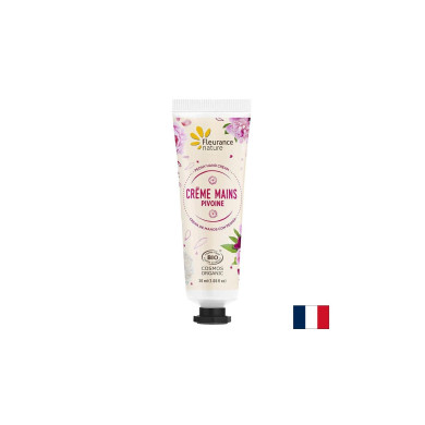 Крем за ръце с екстракт от божур, масло от Ший и Алое Вера, 30 ml Fleurance Nature