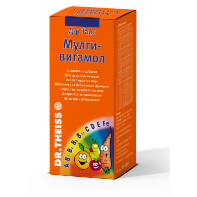 МУЛТИВИТАМОЛ сироп 200 мл