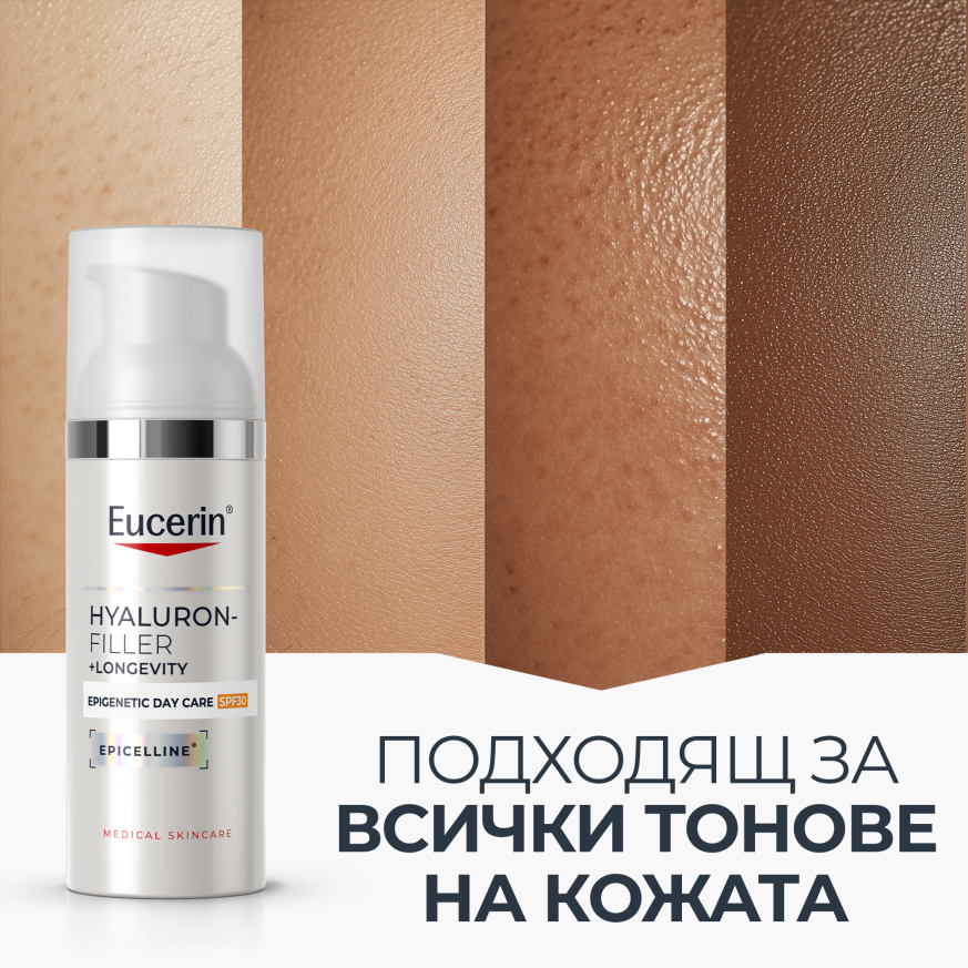 Eucerin® HYALURON-FILLER+Longevity Epigenetic Day Care SPF30