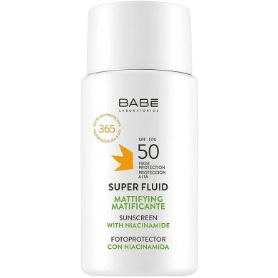 BABE СЛЪНЦЕЗАЩИТЕН СУПЕР ФЛУИД МАТИРАЩ SFP50 50МЛ