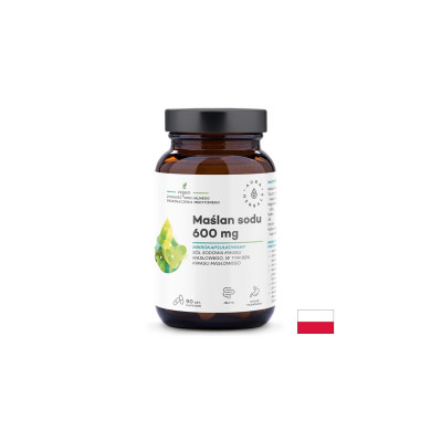 Натриев бутират Поддържа здрава чревна лигавица и микрофлора 300 mg, 90 капсули