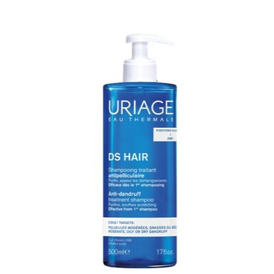 Uriage DS Hair Третиращ шампоан против пърхот х500 мл