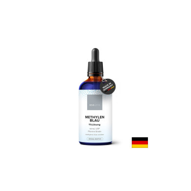 Метиленово синьо - USP/фармацевтичен клас, 1% разтвор, 100 ml