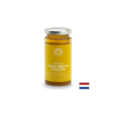 Костен бульон от домашни птици Био, 240 ml Mattisson Healthstyle