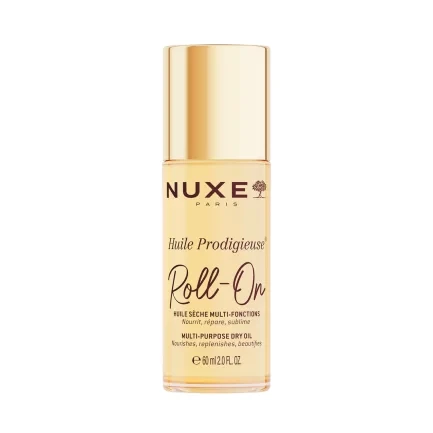 Nuxe Huile Prodigieuse ROLL-ON Мултифункционално сухо масло в рол-он формат 60 ml + мицеларна вода 100 мл