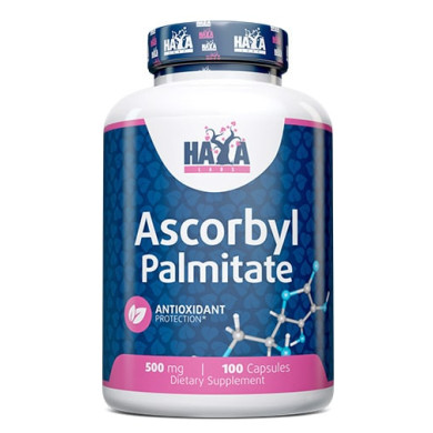 Haya Labs Ascorbyl Palmitate/  Аскорбил Палмитат 500 mg./ 100 caps.
