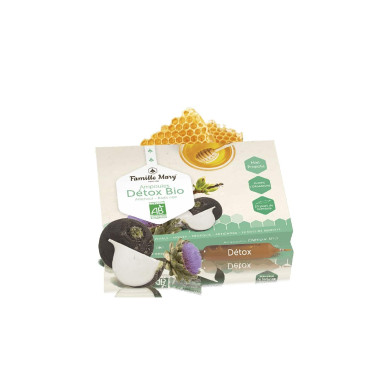 Ampoules Détox Bio Artichaut-Radis noir / Детокс био с артишок, черна ряпа, мeд и прополис / 10 ампули Famille Mary