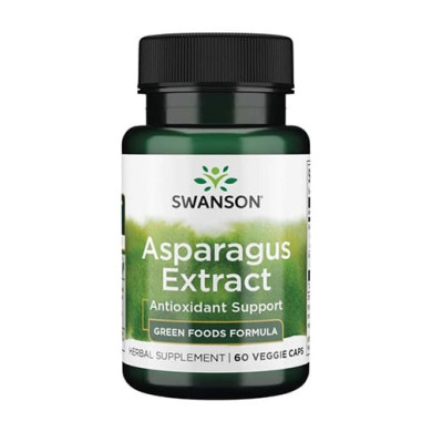 SWANSON Asparagus Extract / 60 Vcaps