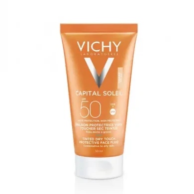 Vichy Capital Soleil BB Dry Touch SPF50 Тониран матиращ флуид за лице 50 ml