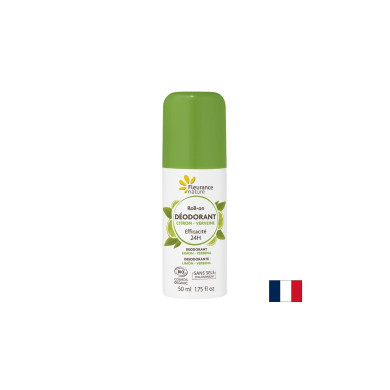 Рол он дезодорант с лимон и върбинка, 50 ml Fleurance Nature