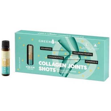 Greenify Collagen joints shots Колаген за стави 10 мл x20 флакона Valentis