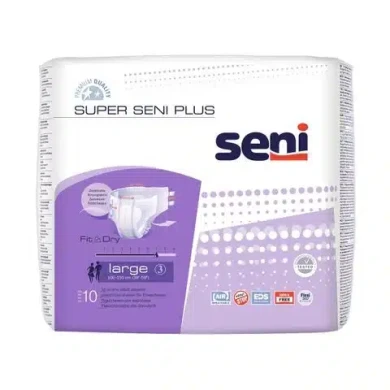 Seni Super Seni Plus Универсални пелени за възрастни, размер L х10 броя