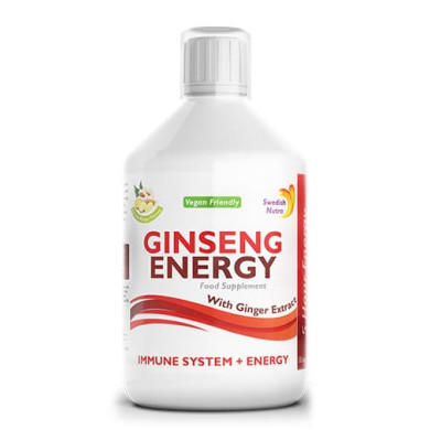 Ginseng for fast energy 2000mg - with ginger extract / 500ml