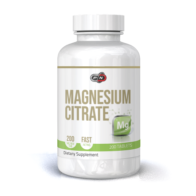 Pure Nutrition - Magnesium Citrate / Магнезиев Цитрат- 200 Мг - 200 Таблетки