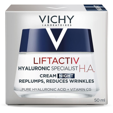 Vichy Liftactiv H.A. Anti-Wrinkle Нощен крем против бръчки 50 ml