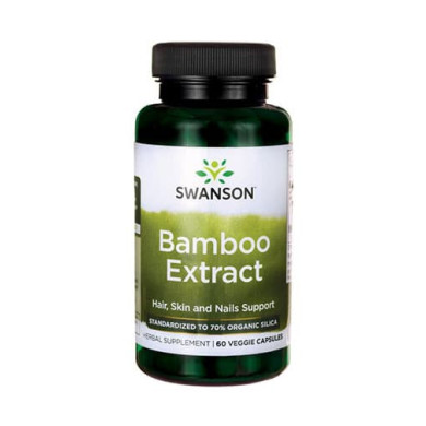 SWANSON Bamboo Extract 300mg. / 60 Vcaps